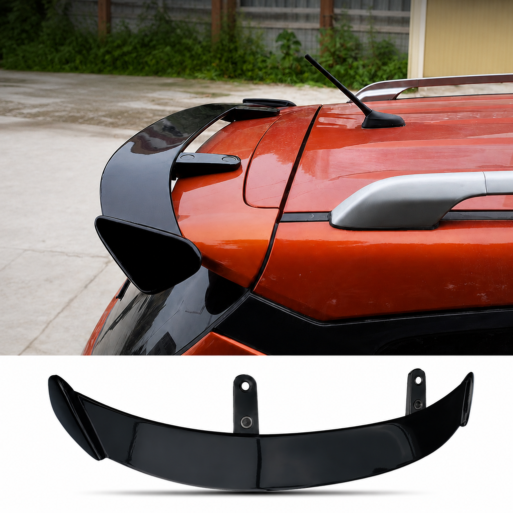 Aileron de toit noir brillant pour voitures à hayon (hatchback) – modèle 2
